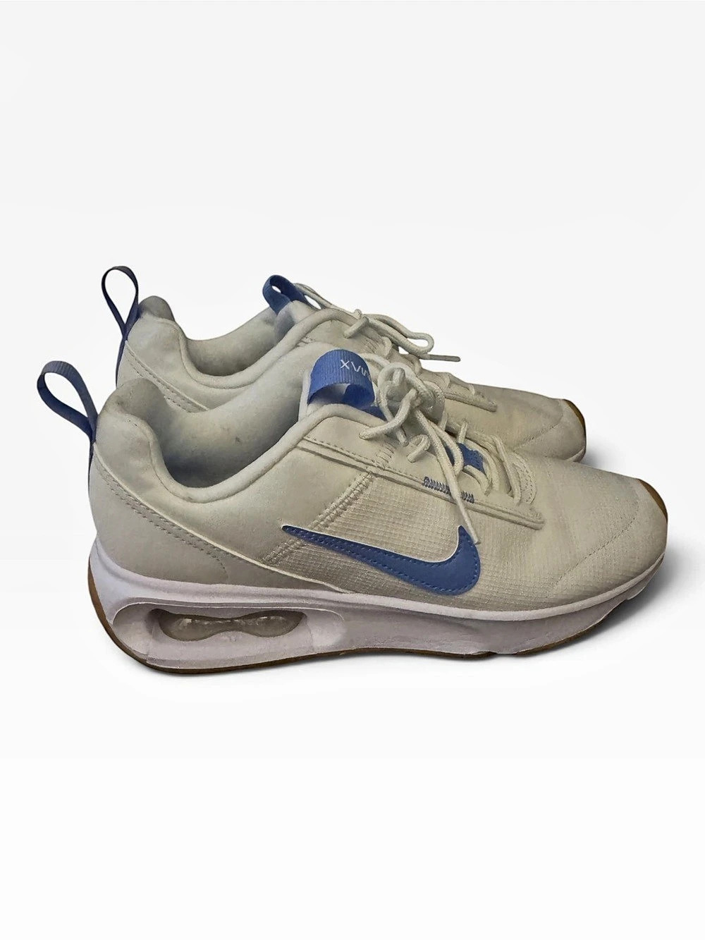 Nike Air Max Women's Sneakers US 8.5 Cream & Blue